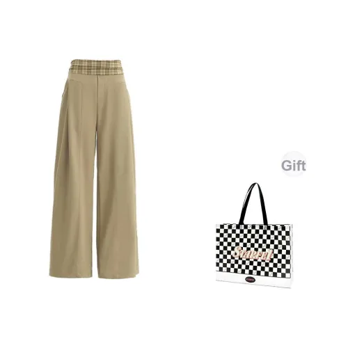 STARFEI Хаки Женские Повседневные Брюки