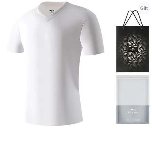 SEPTWOLVES Pajama Top Men's Premium Shopping Bag+Shopping Bag