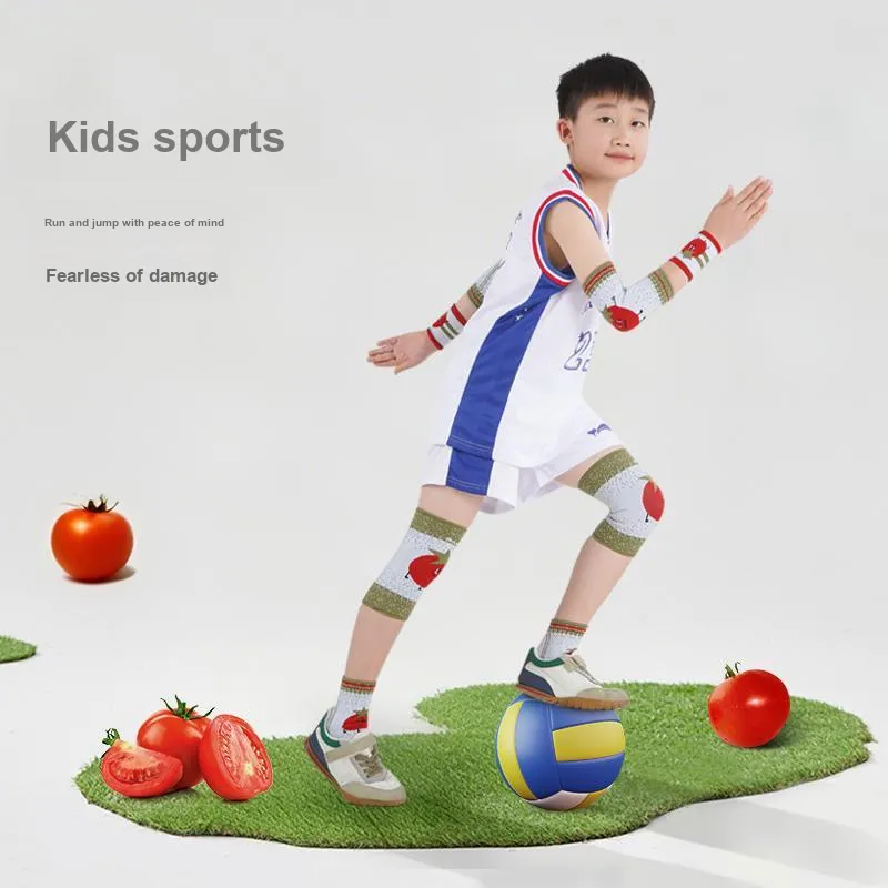 NAILEKESI Knee Pads Polyester Cycling Soccer Basketball Kids'-4