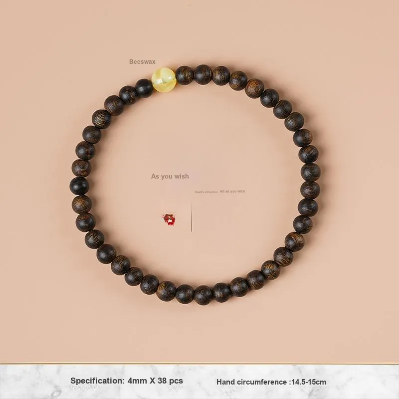 FANGYUANXIAOFU Fragrance Enhancer, Agarwood Bracelets Women's-14