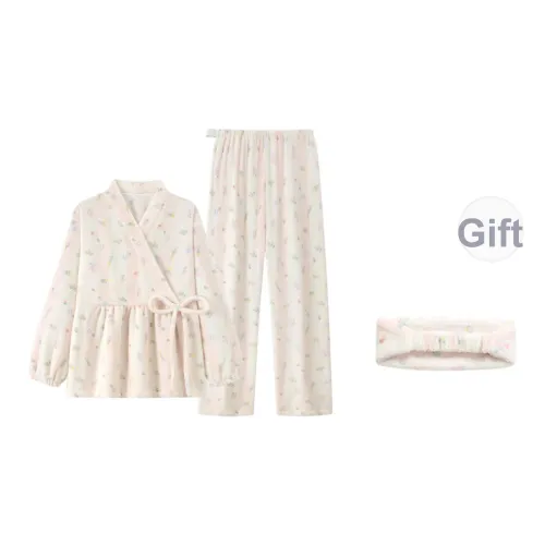 YUZHAOLIN Pajama Комплект Осенний и Зимний Женский