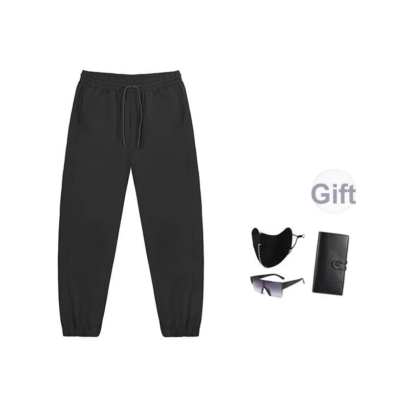 JEEP SS25 Повседневные брюки Унисекс Чисто черный