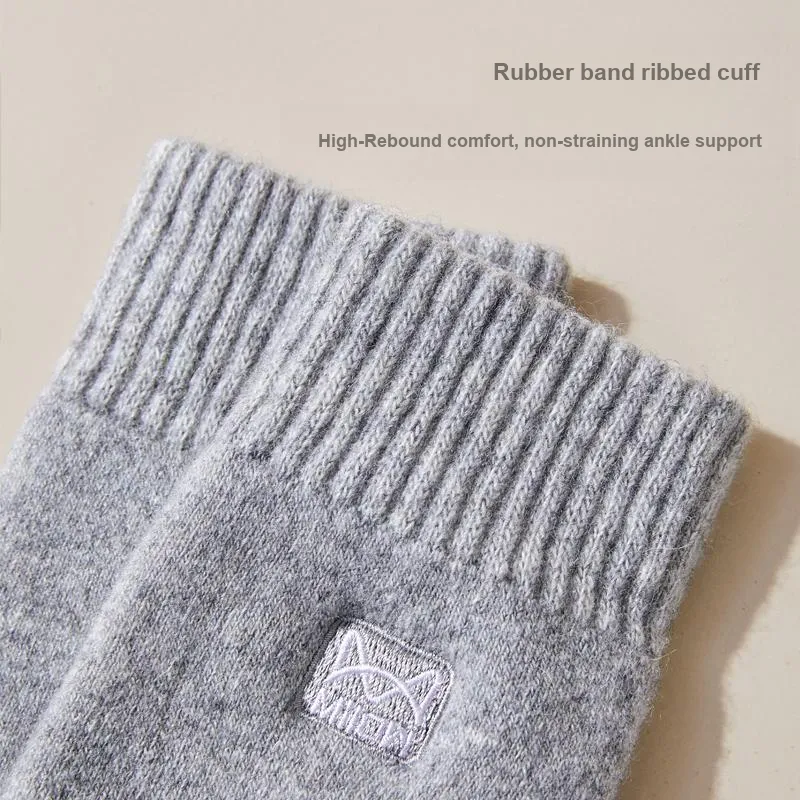 MIIOW Mid Calf Socks Unisex Combo Set-3