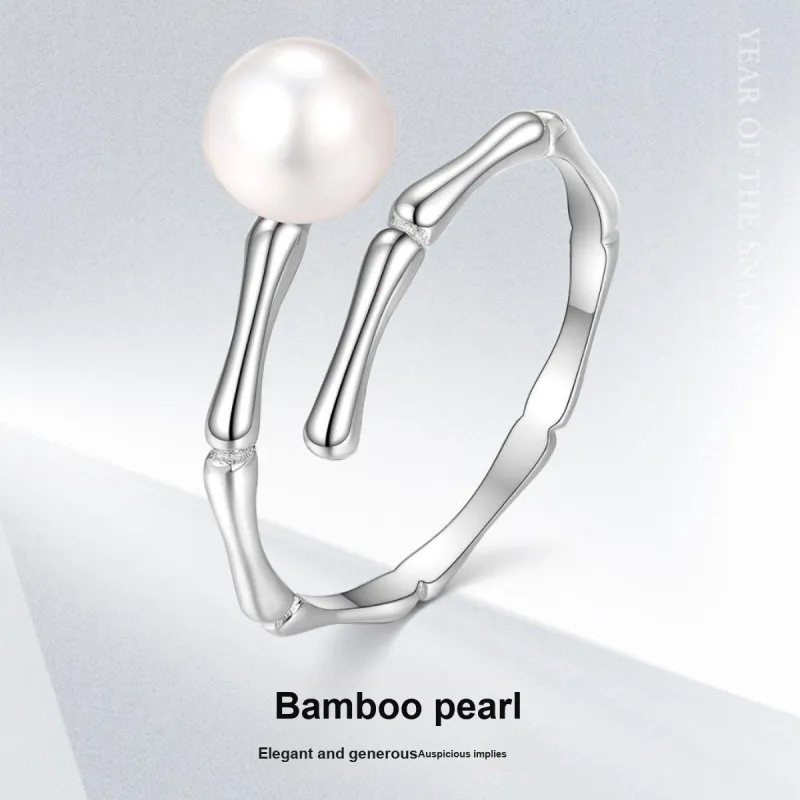 LAOMIAO Freshwater Pearl Rings Women's-3
