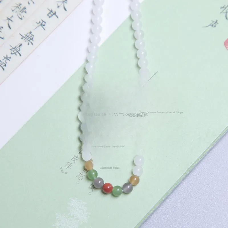 Ingenuity Hetian Jade Bracelets White Jade Women's-4