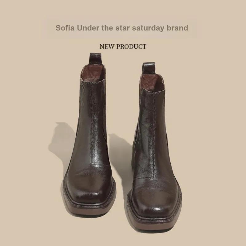 Safiya Short Chelsea Boots Women's-7