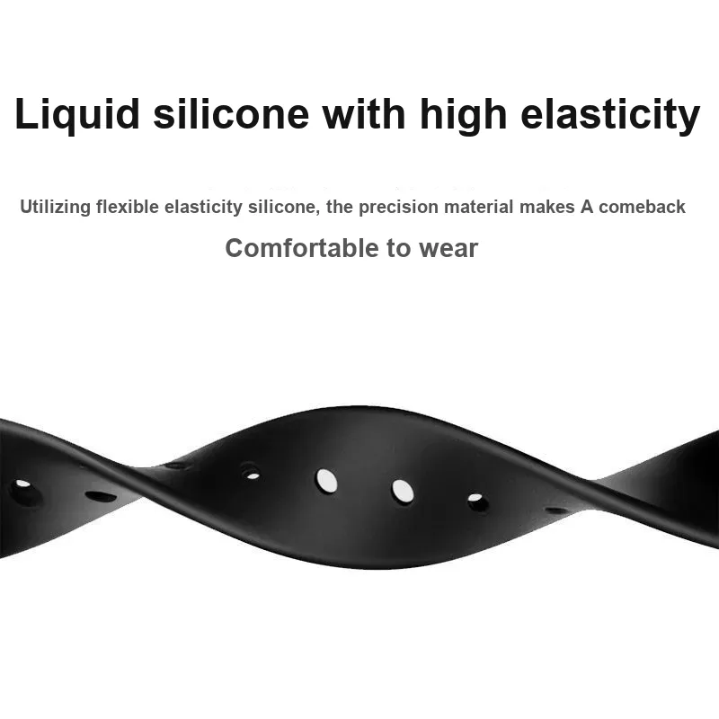 CHRROTA Watch Band Xiaomi Compatibility 219mm Silicone Material-1