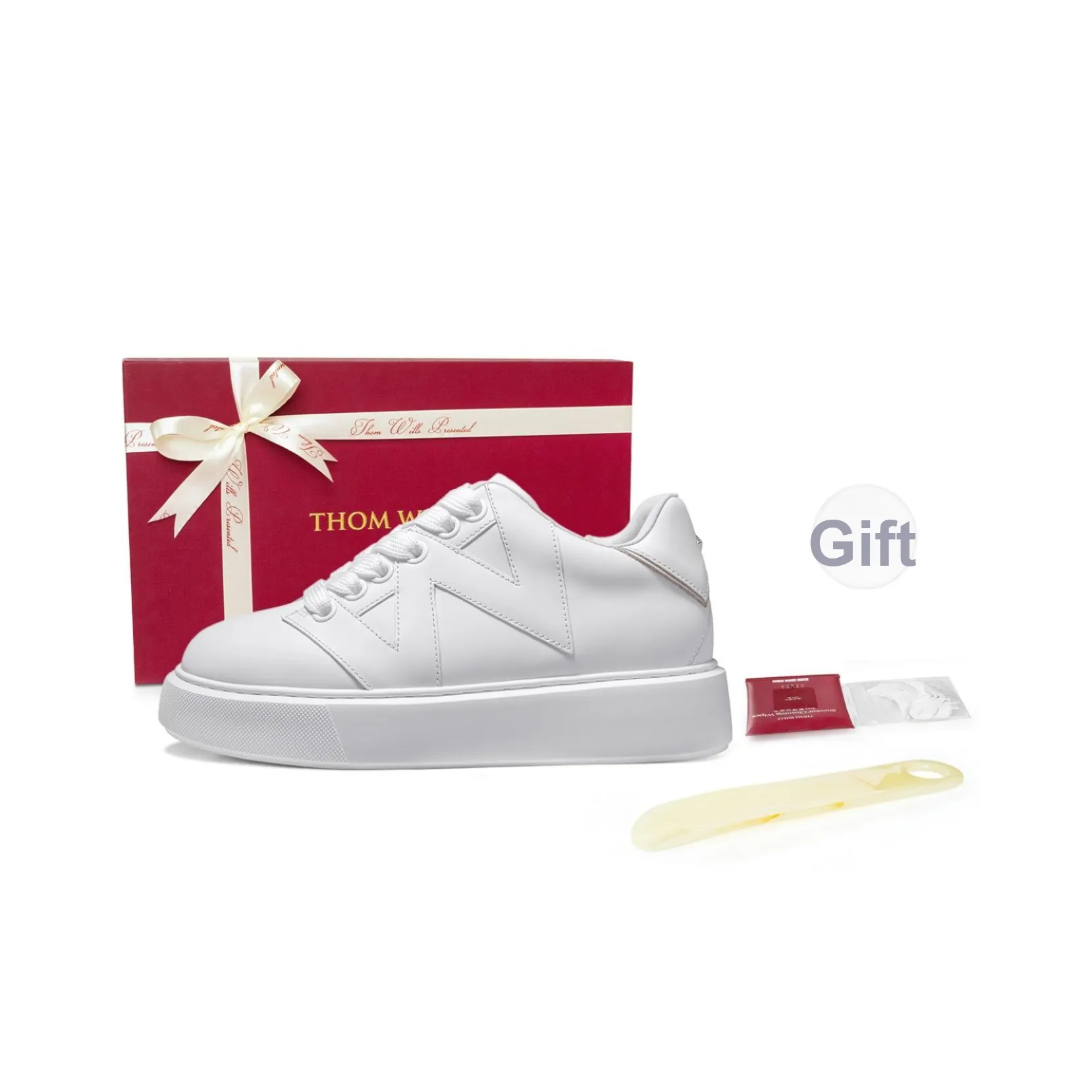 THOM WILLS Повседневные Универсальные Кроссовки из коровьей кожи белые стильные для скейтбординга унисекс белые