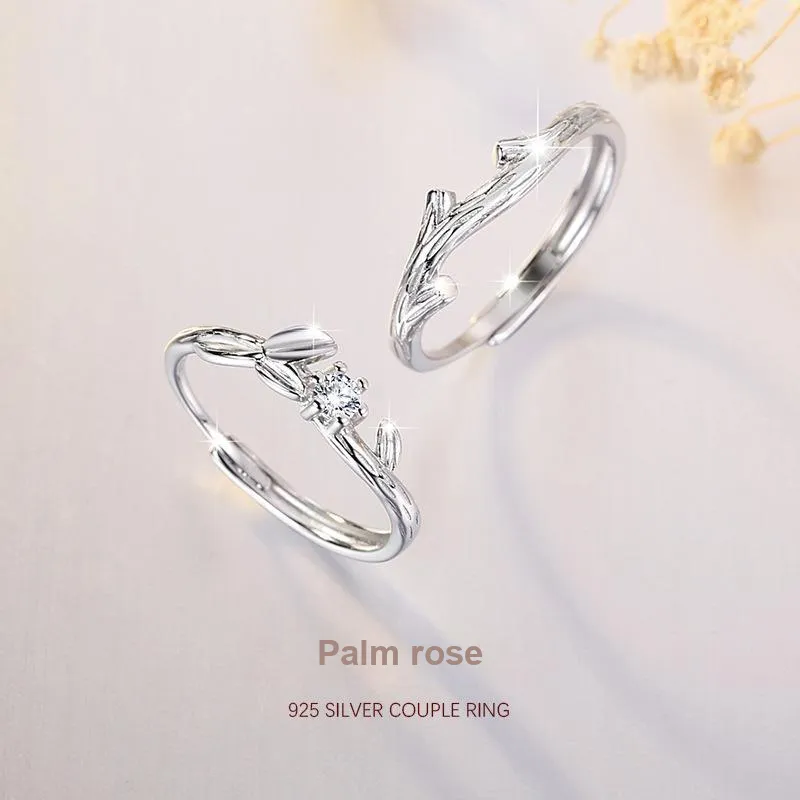 PHOENIXSILY 925 Sterling Silver Rings Unisex-1