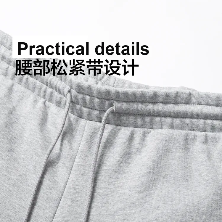 Converse Knitted Sports Pants Unisex Gray-4