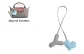 Y Letter Gray (44cm)