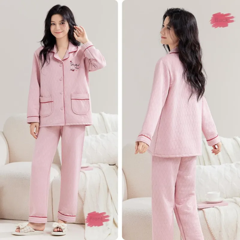 H YXIANG Women's Pajama Sets-4