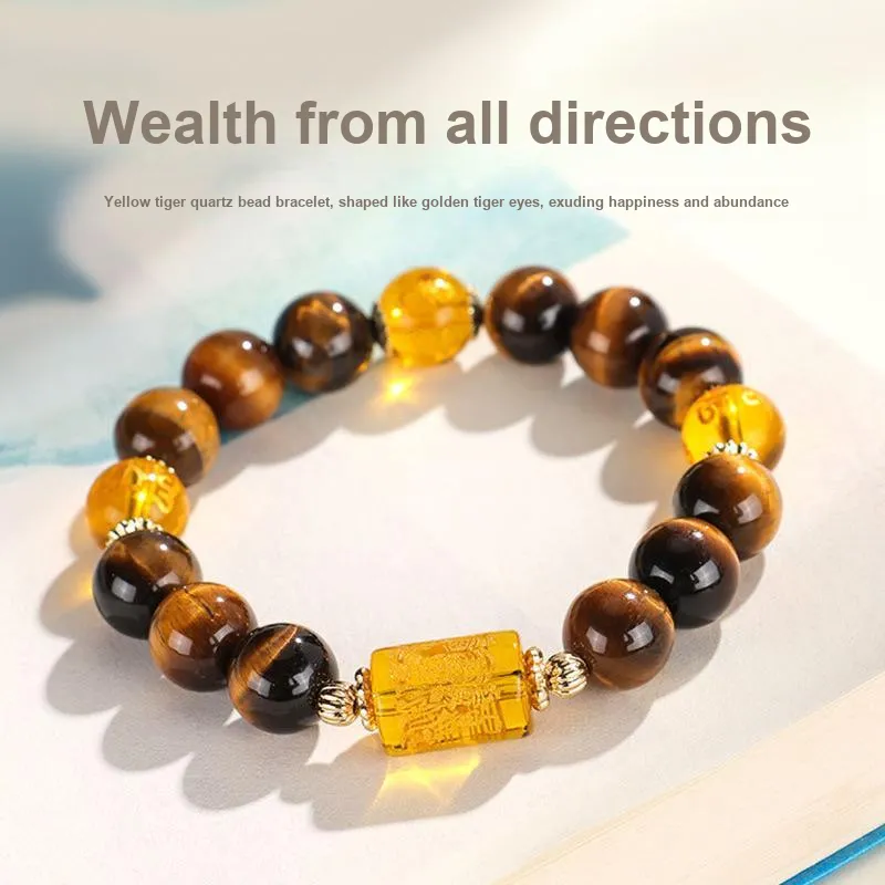 Baozhi Tiger's Eye Stone Bracelets Unisex-6