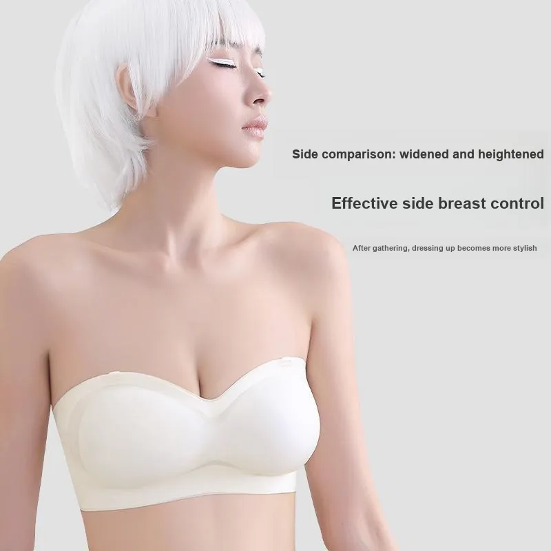 Lan Miao Women's Strapless Bras-5