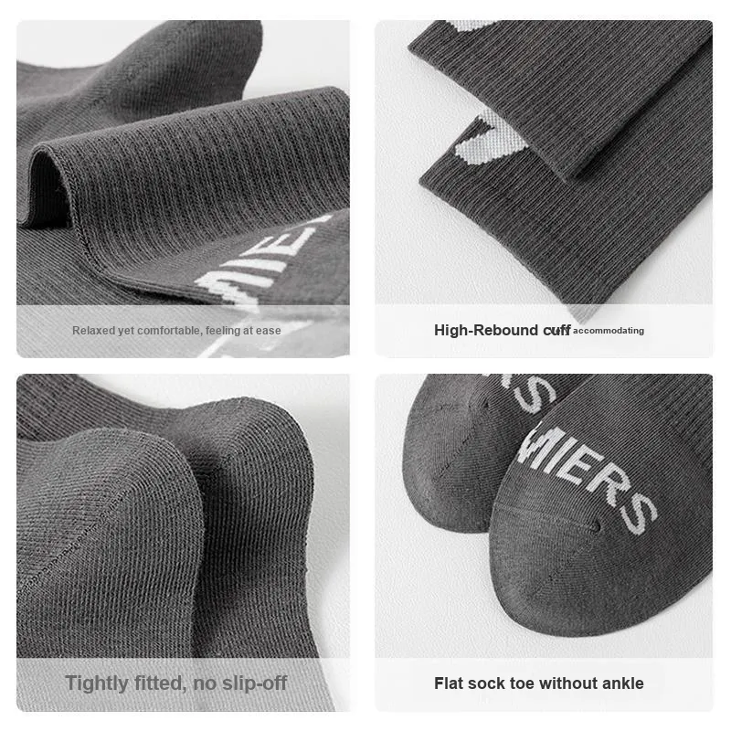 MIIOW Mid-Calf Socks Men's 4 Pack-7