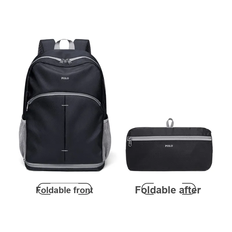 POLO Fabric 14 Inch Laptop Bags Backpack Large Size Unisex Multicolor-0