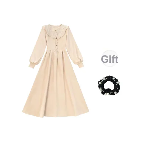 WUSHANSHAN Длинное платье с длинными рукавами женское