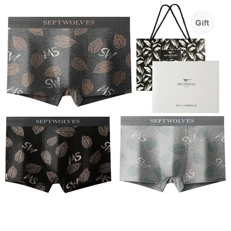 SEPTWOLVES Underpants Men's 3 Pack Gift Box Set-33