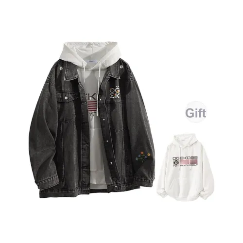 OGEK Унисекс Джинсовые Куртки