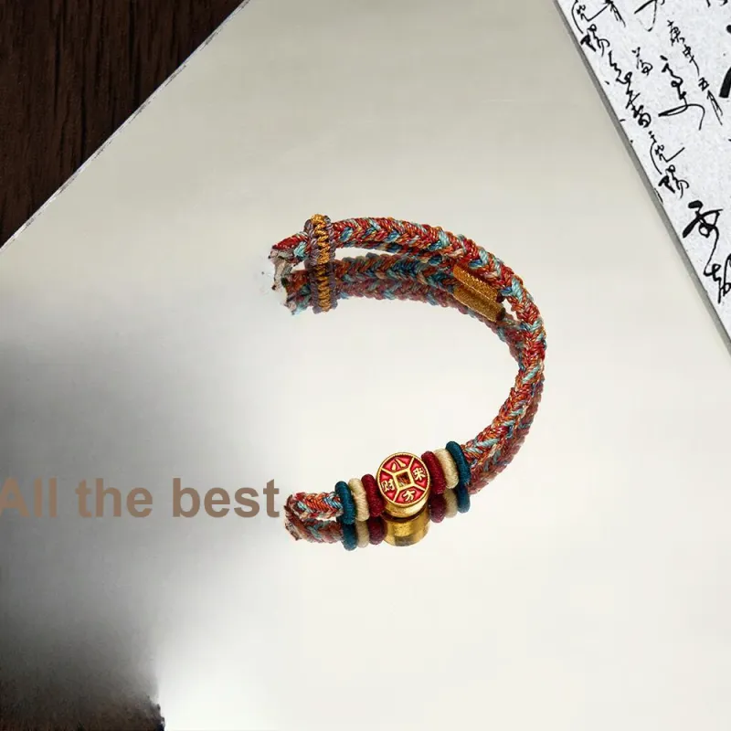 ENFANTIN Copper, Yarn Rope Bracelets Unisex-6