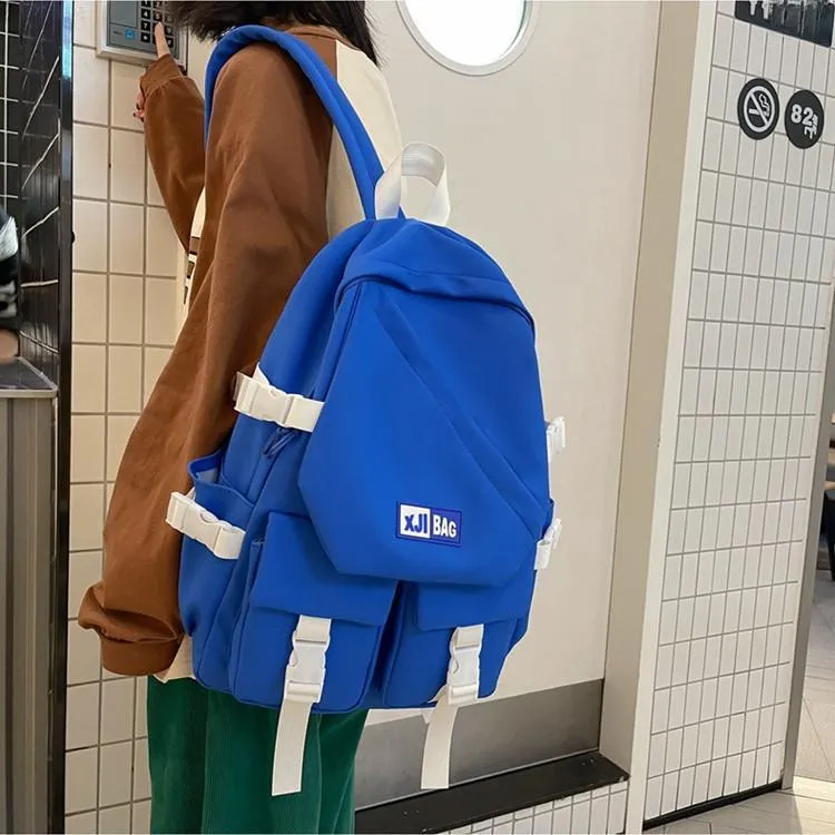 NOMK Nylon Laptop Bag Backpack Regular Unisex-9