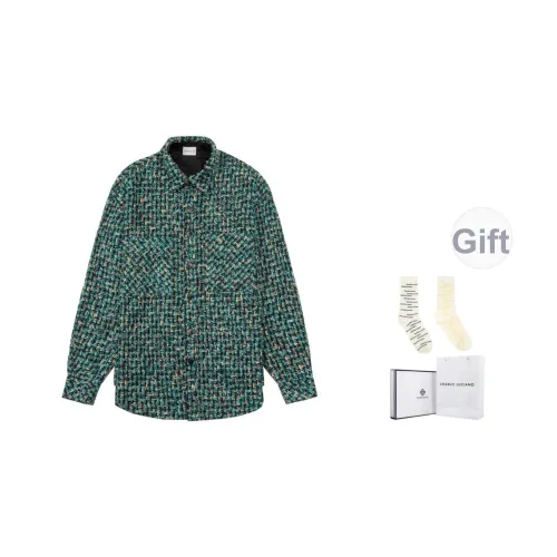 Charlie Luciano Рубашка Унисекс Зеленая