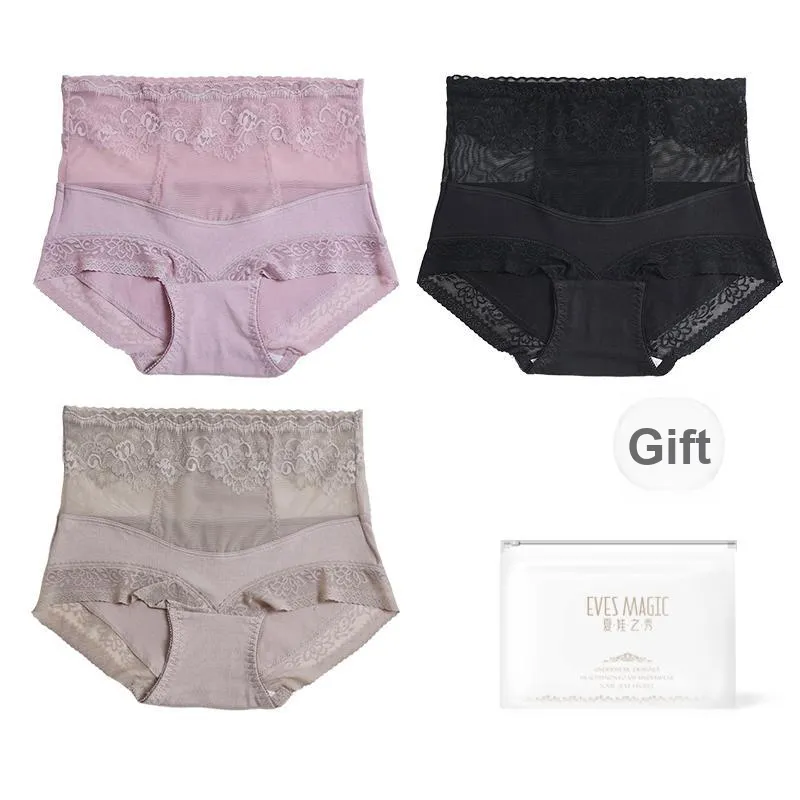XIA.WA.ZHI.XIU Underpants Women's Shopping Bag 3 Pack-7