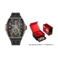 Black Case Black Dial Black Rubber Strap-Christmas Box