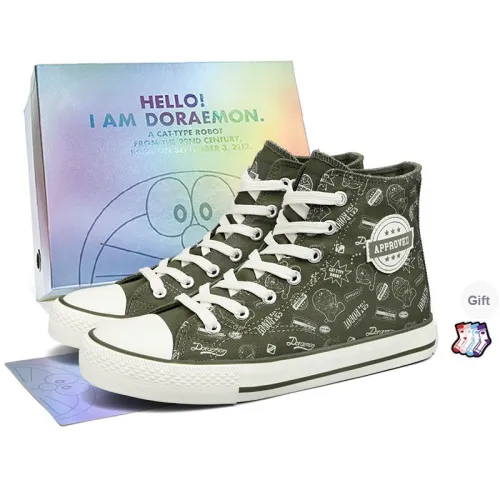 DoraemonA High Top Canvas Shoes Men's