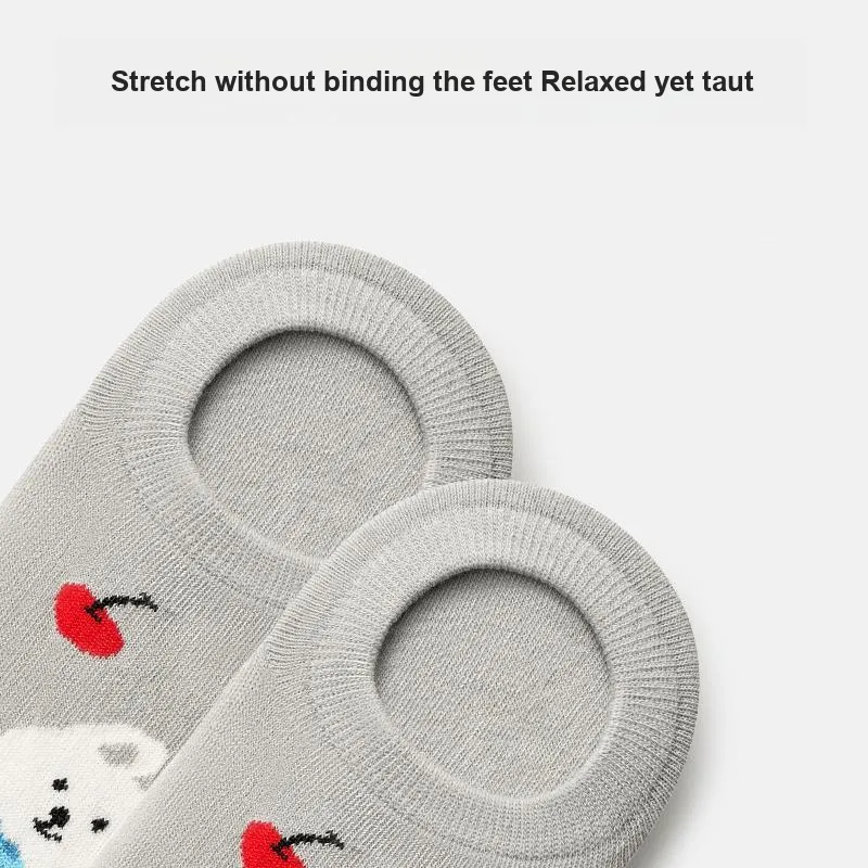 Primeet No Show Socks Women's 5 Pack Pet Party A Set-1
