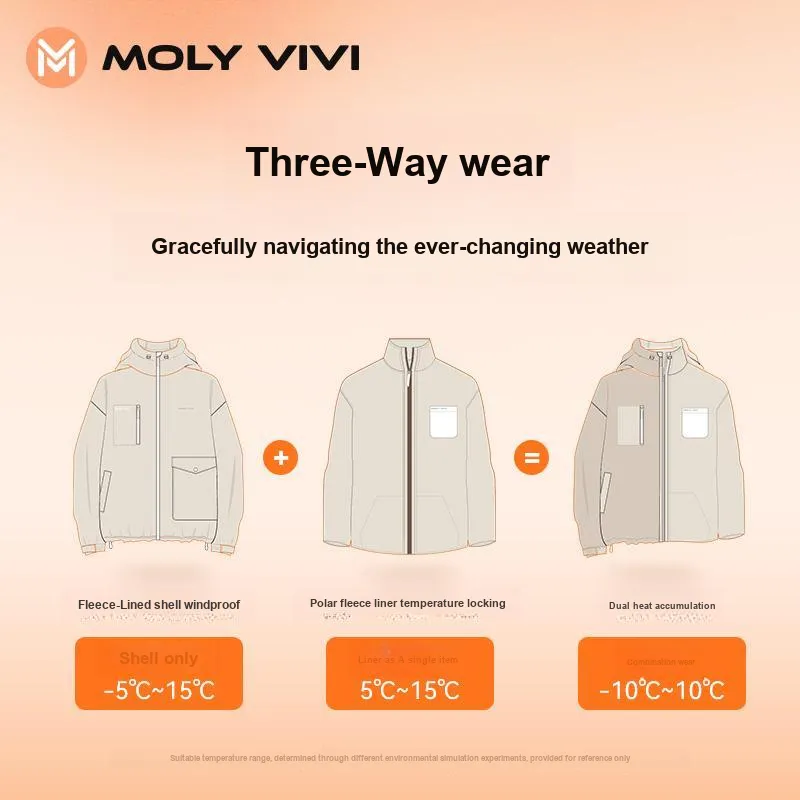MOLY VIVI Soft Shell Coat Unisex-47