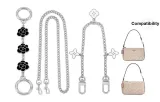 [Style 8]Black Camellia+Four-Leaf Clover Decorative Chain+Long Chain