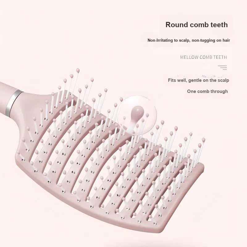 Future Maple Macaron Rib Comb Hairdressing-2