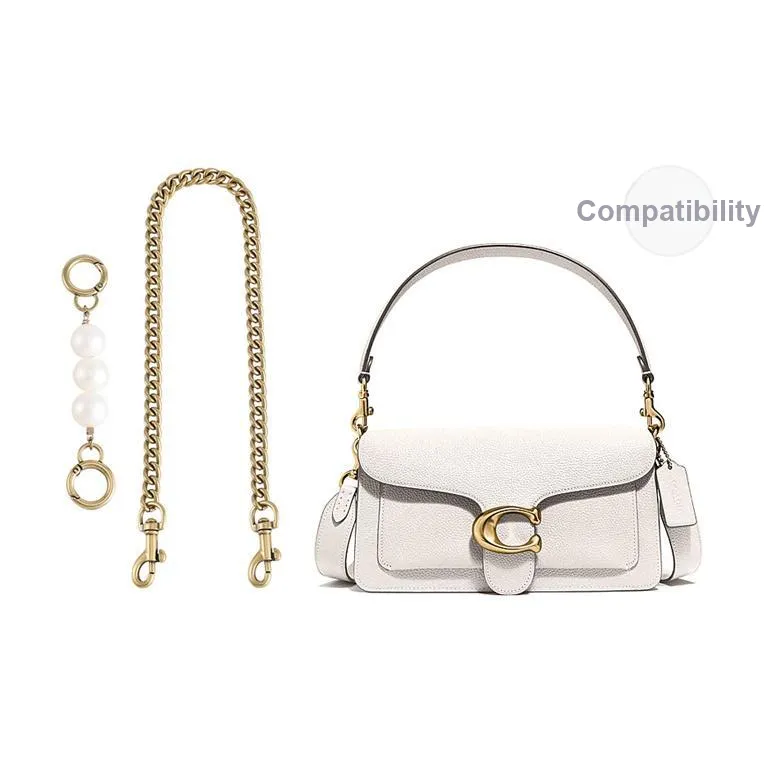 Luxury Care Artisan Workshop Цепь с медным покрытием Аксессуары Через плечо Металлическая Сумка с цепочкой Ремень Женский Античное золото