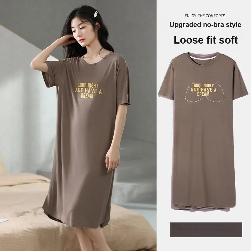 ROUKEER Women's Nightgowns-56