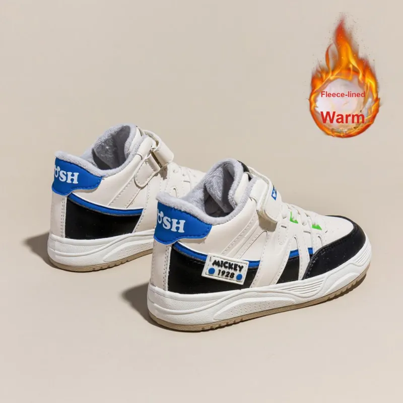 Disney Warm High-Top Kids' Skateboarding Shoes Kids'-1