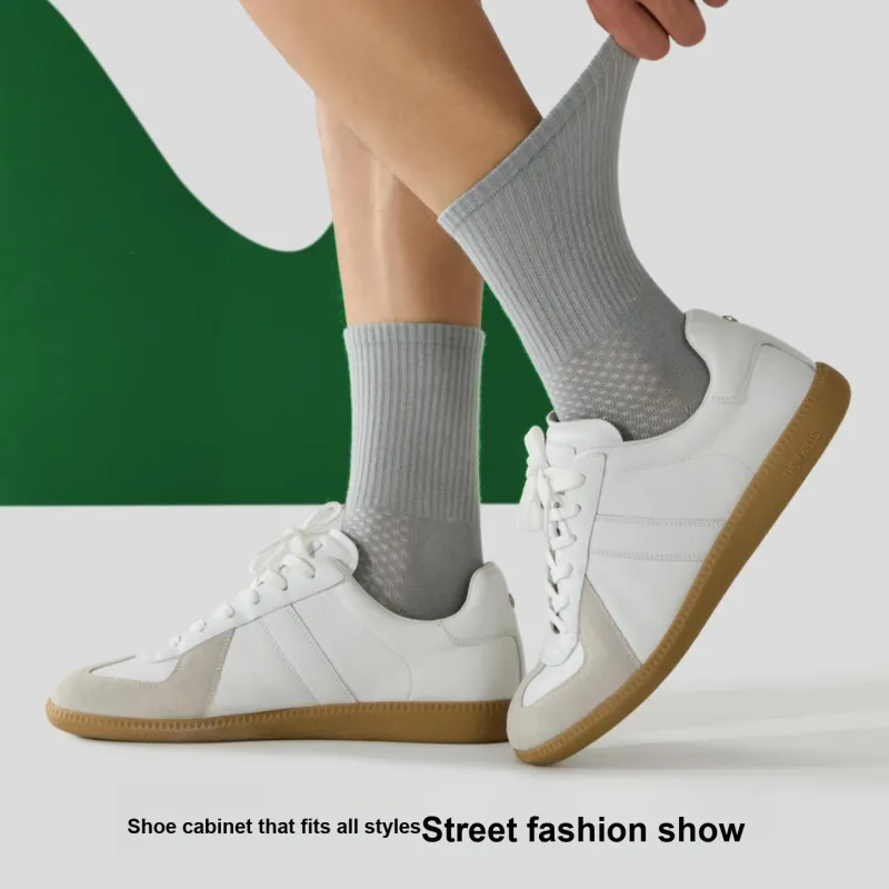 ZEROIN Mid Calf Socks Unisex Box 4 Pack-50