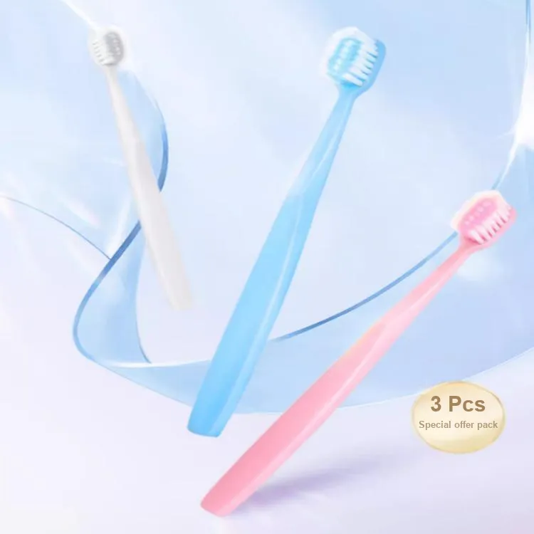 Saky+ High Density Protection Toothbrushes Interdental Cleaning 3 Pcs-3