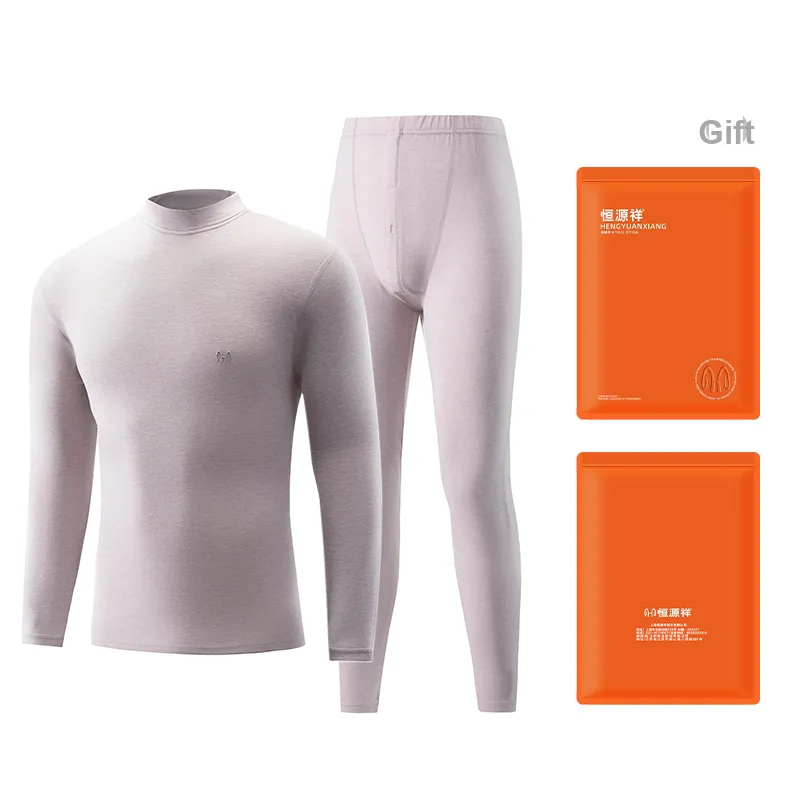 H YXIANG Men Thermal Sets-5