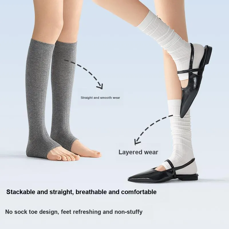 B&C.Room Knee High Socks Women's 2 Pack-2