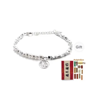 MEOBURLIY 925 Sterling Silver Bracelets Women's
