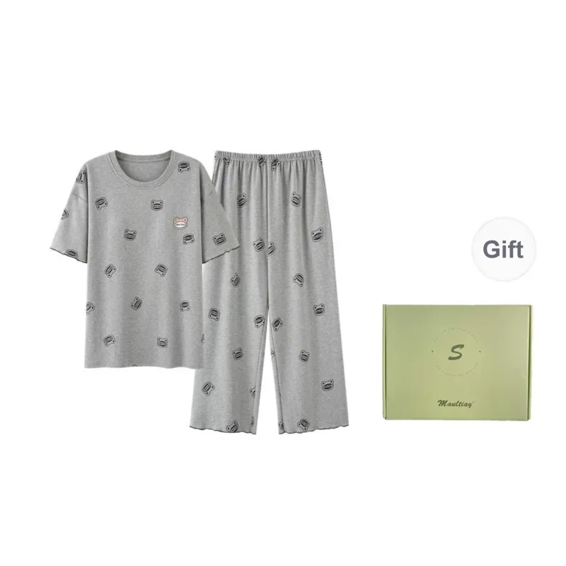 Maultiay Pajama Set Women's Gift Box Set-0