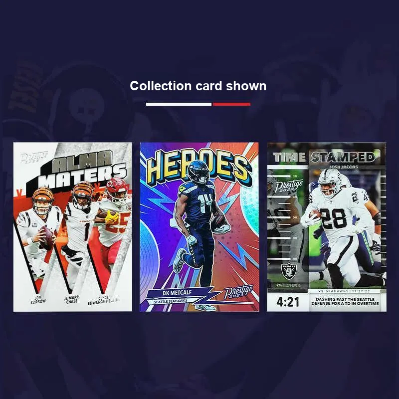 PANINI 23 Prestige Football NFL Rugby, Collectible Card, Grenade Edition, Player Cards Sports Cards Whole Box-1