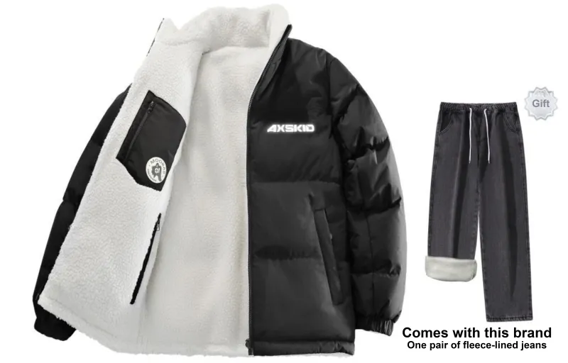 A.X.S.K x MOORAB Collaboration Puffer Jacket Unisex-119