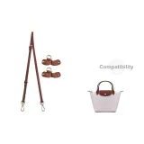 (Paper White) Gold-Tone Lock 95-124cm[Non-Perforated]Set (-Top Grain Cow Leather)