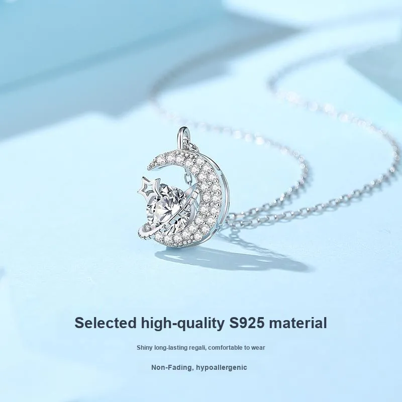 MEIYAER S925 Silver Necklaces Women's-2
