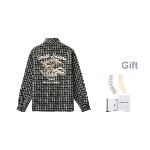 Charlie Luciano Рубашка Унисекс Черная