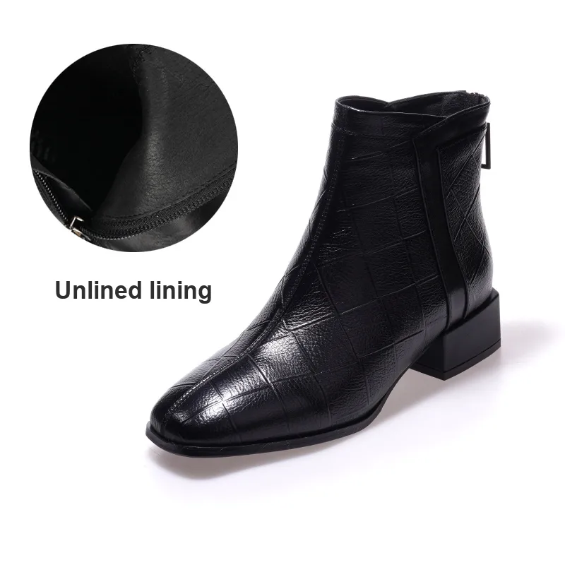 Devanro Ankle Boots 3.0cm Women's-5