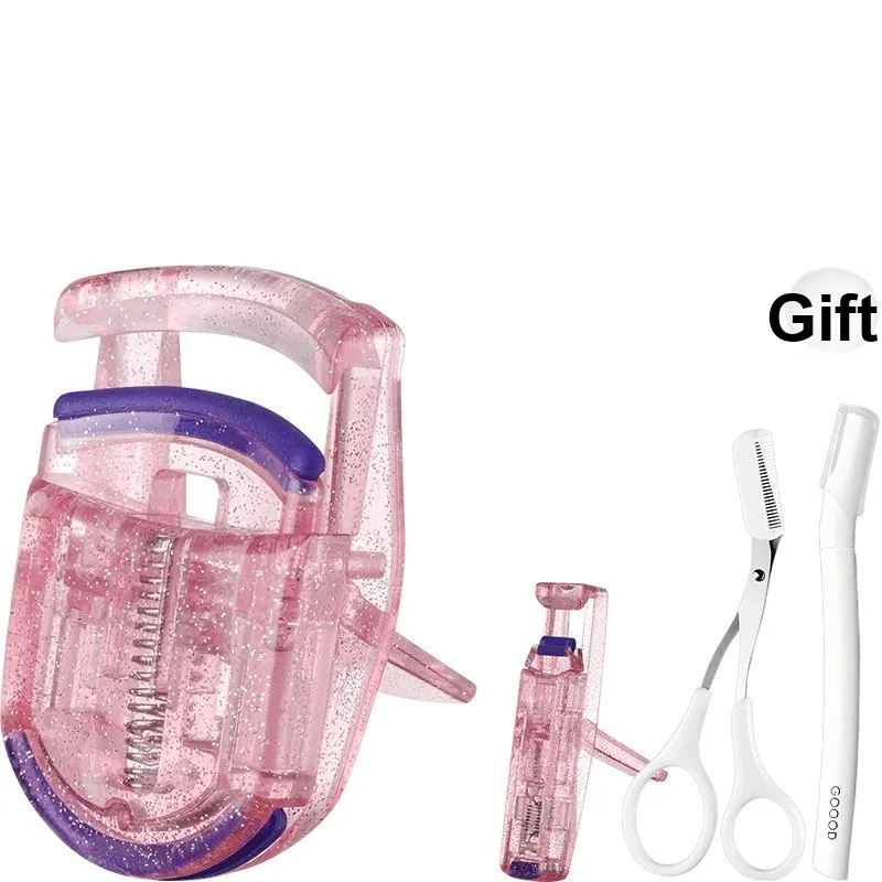 Goodgudi Long Lasting Shaping Glitter Curling Long Lasting Eyelash Curlers-8