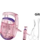 Glitter Eyelash Curler[Wide Angle+Partial]+White Eyebrow Razors+Eyebrow Scissors